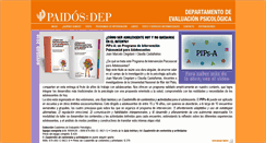 Desktop Screenshot of paidosdep.com.ar
